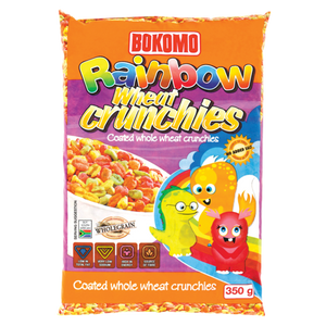 Bokomo Rainbow Wheat Crunchies 350g