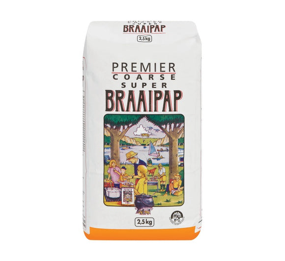 Braaipap Premier Coarse 2.5kg