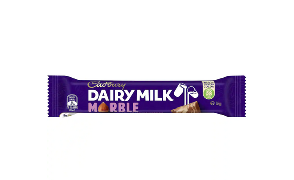 Cadbury Dairy Milk Hazelnut Marble Chocolate Slab 52g