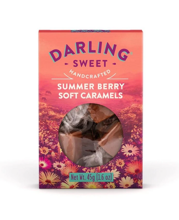 Darling Sweet Handcrafted Summer Berry Soft Caramels 45g
