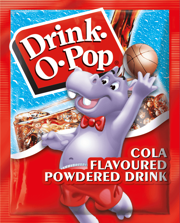 Drink-O-Pop Cola Flavoured Powdered Drink Sachet 10g