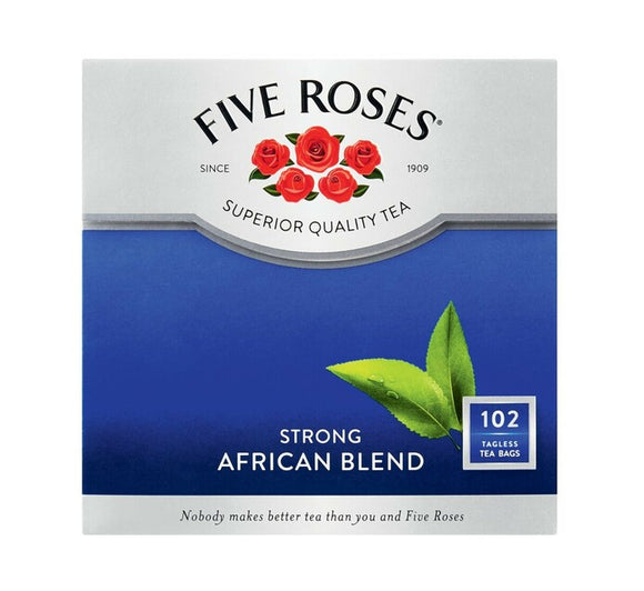 Five Roses Strong African Blend Teabags 102 Pack