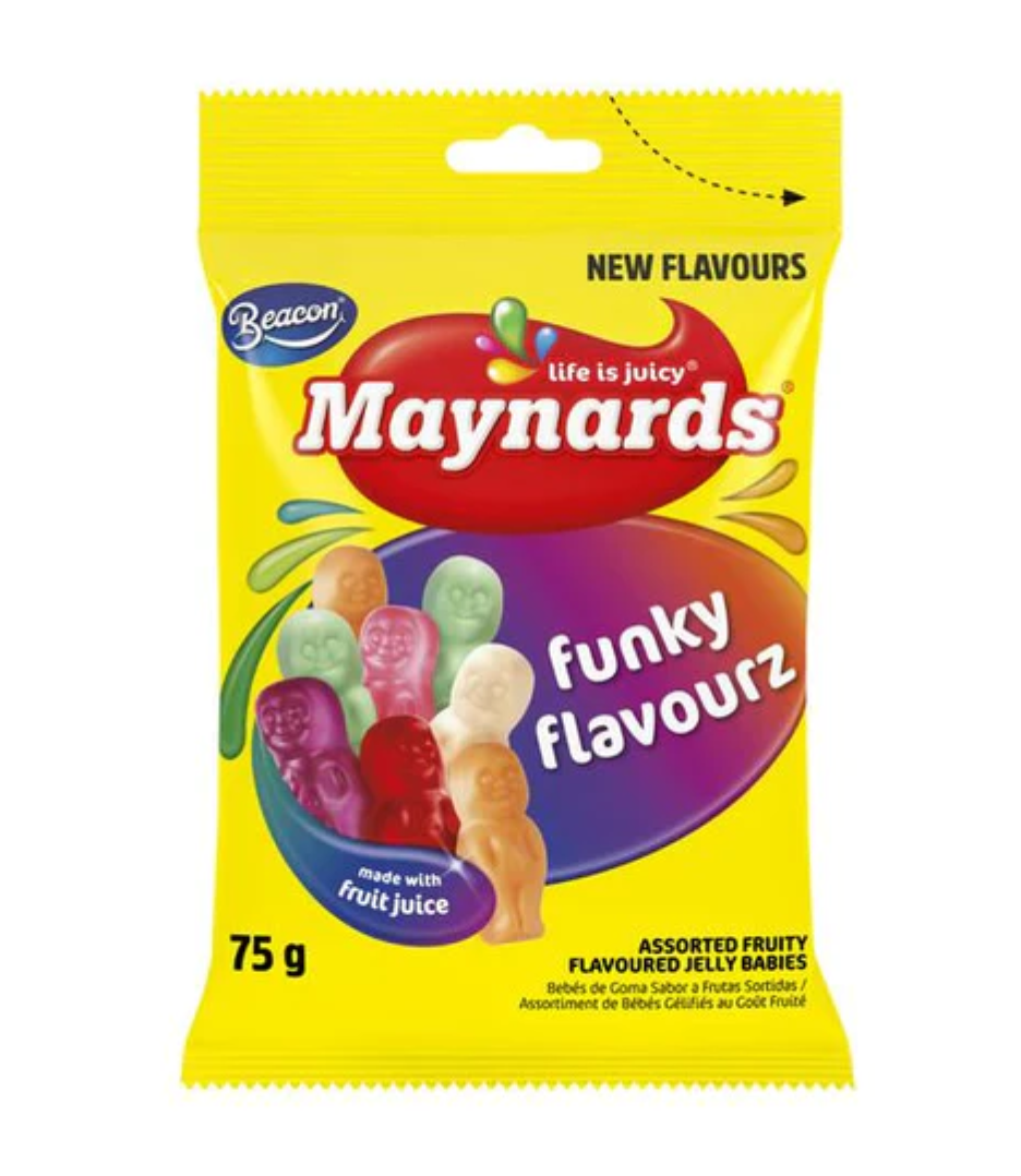 Beacon Maynards Funky Flavourz Jelly Babies 75g – The South African Shop