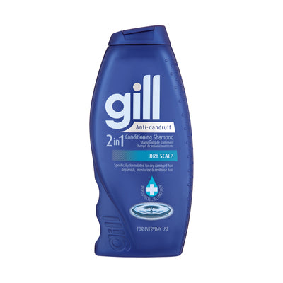 Gill Anti-Dandruff 2-In-1 Dry Scalp Conditioning Shampoo 200ml