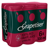 Grapetiser Sparkling 100% Red Grape Juice 330ml