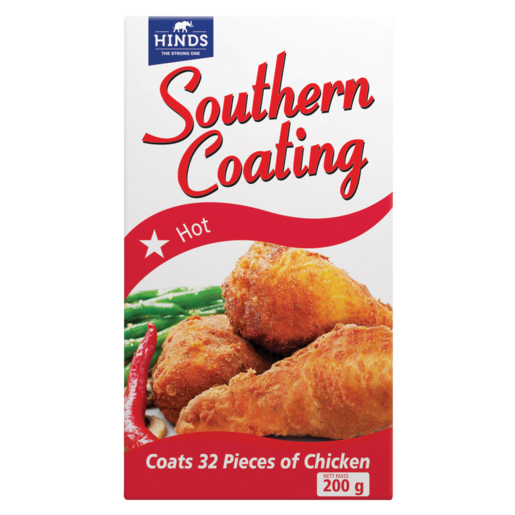 Hinds Southern Coating Hot Flavoured 200g