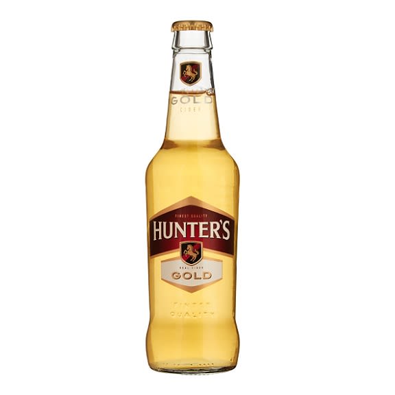 Hunters Gold Cider Bottle 330ml single