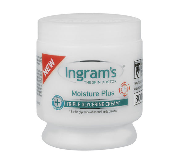 Ingram's Moisture Plus Triple Glycerine Cream 300ml