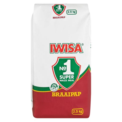 Iwisa No1 Super Maize Meal Braaipap 2.5Kg