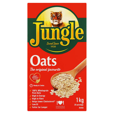 Jungle Oats Porridge Original Box 1kg