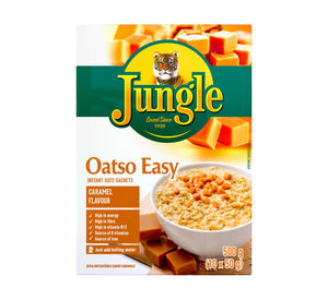 Jungle Oatso Easy Caramel Instant Oats 500g