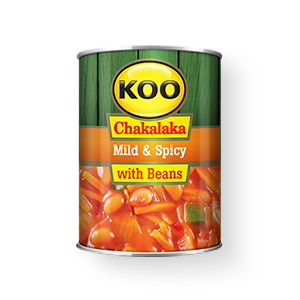 KOO Chakalaka Mild and Spicy With Beans 410g
