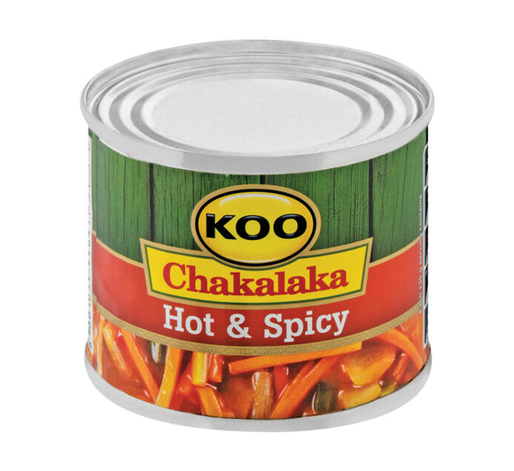 KOO Chakalaka Hot & Spicy 215g