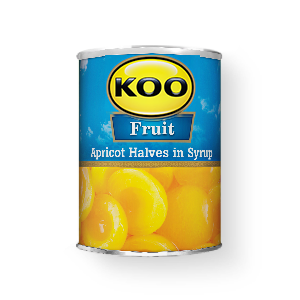 KOO Fruit Apricot Halves in Syrup 410g