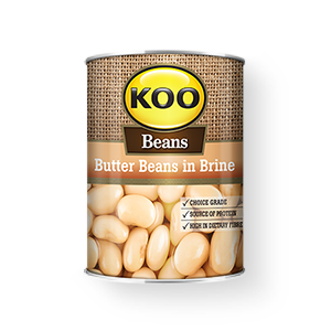 KOO Beans Butter Beans In Brine 410g