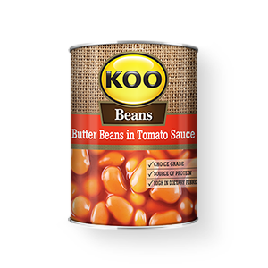 KOO Butter Beans In Tomato Sauce 410g