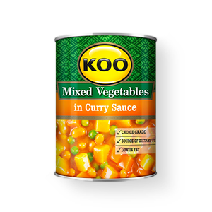 KOO Mixed Vegetables in Curry Sauce 420g
