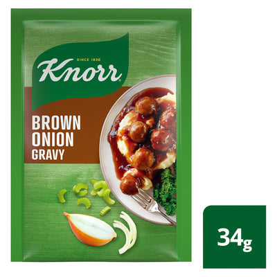 Knorr Instant Gravy Brown Onion 34g