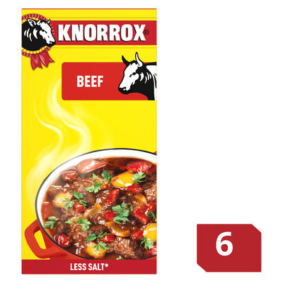 Knorrox Stock Cubes Beef Flavour 6 Pack