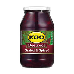 KOO Beetroot Grated and Spiced 405g