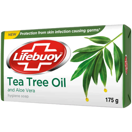 Lifebuoy Tea Tree & Aloe Vera Soap Bar 175g