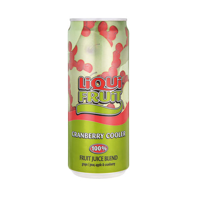 Liqui Fruit Cranberry Cooler Fruit Juice Blend Can 300ml