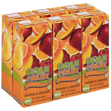 Liqui Fruit Mango & Orange Fruit Juice Blend Box 200ml - 6 Pack