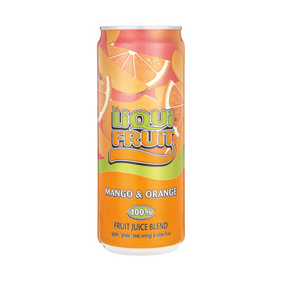 Liqui Fruit Mango and Orange Fruit Juice Blend Can 300ml