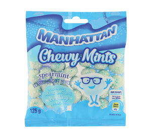 Manhattan Chewy Soft Mints Spearmint 125g