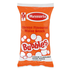 Messaris Bubbles Cheese Flavoured Maize Snack 100g