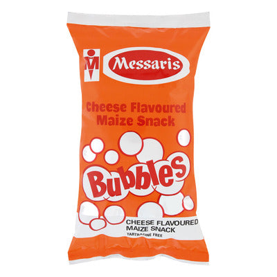 Messaris Bubbles Cheese Flavoured Maize Snack 100g