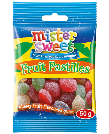 Mister Sweet Fruit Pastilles 50g