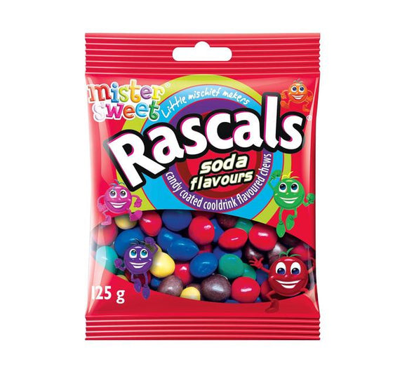 Mister Sweet Rascals Soda Flavoured Chews 125g