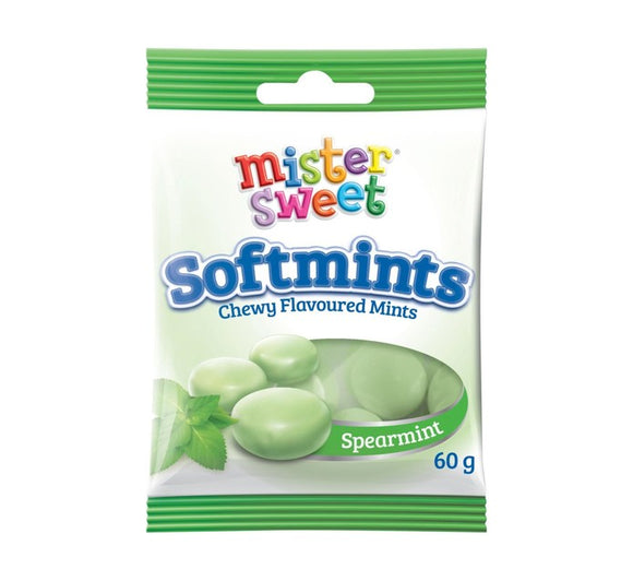 Mister Sweet Softmints Chewy Spearmint 60g