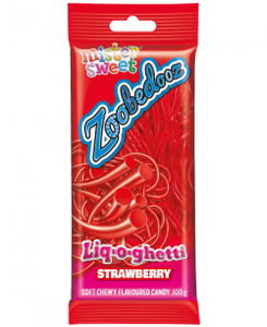Mister Sweet Strawberry Zoobedooz Liq-o-ghetti 100g