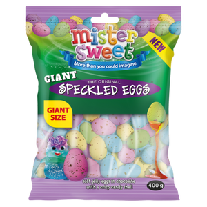 Mister Sweet The Original Speckled Eggs Giant Size 400g