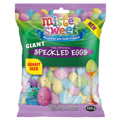 Mister Sweet The Original Speckled Eggs Giant Size 400g