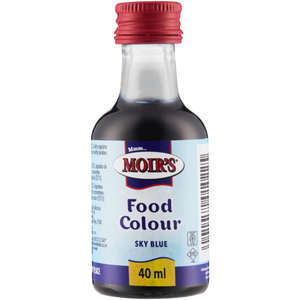 Moirs Food Colour Sky Blue 40ml