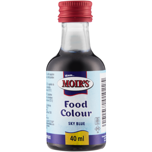 Moirs Food Colour Sky Blue 40ml