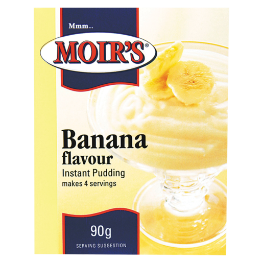 Moirs Instant Pudding Banana 90g The South African Shop