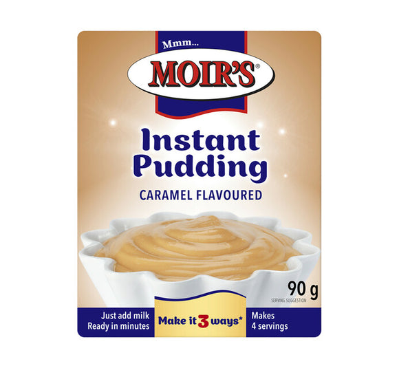 Moirs Instant Pudding Caramel 90g
