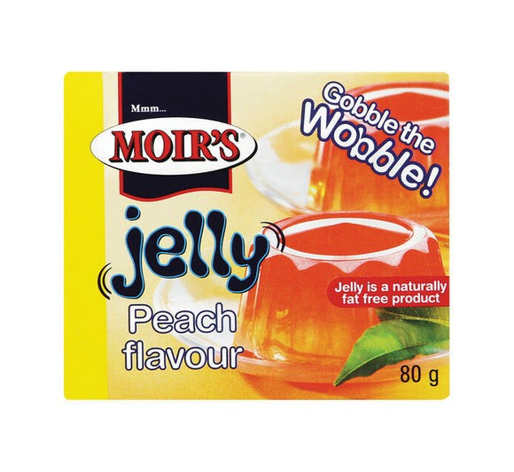 Moirs Jelly Peach 80g