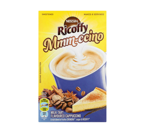 Nescafé Ricoffy Mmm-ccino Milk Tart Flavoured Cappuccino 8x23g Sachet