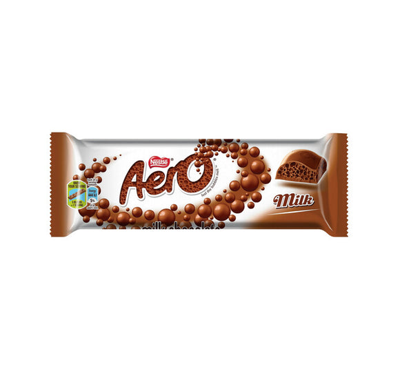 Nestlé Aero Milk Chocolate Bar 40g