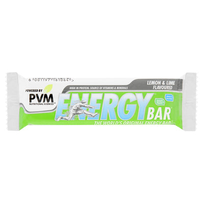 PVM Energy Bar Lemon Lime 45g