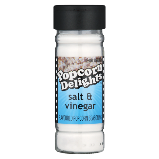 Popcorn Delights Salt & Vinegar Popcorn Seasoning 100ml