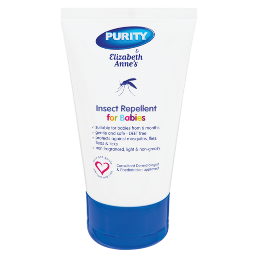 Purity & Elizabeth Anne's Insect Repellent Cream For Babies 50ml – The ...