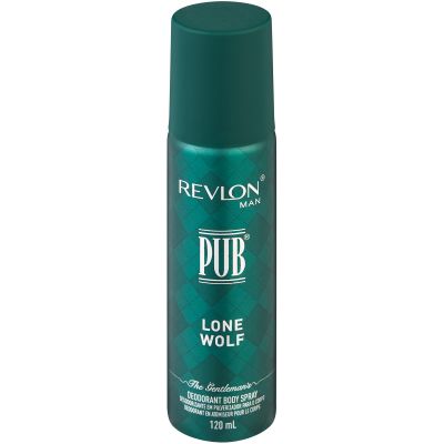 Revlon Man PUB Lone Wolf Deodorant Body Spray 120ml