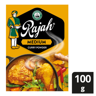 Robertsons Rajah Curry Powder Medium 100g