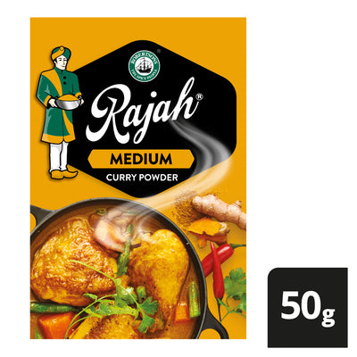 Robertsons Rajah Curry Powder Medium 50g
